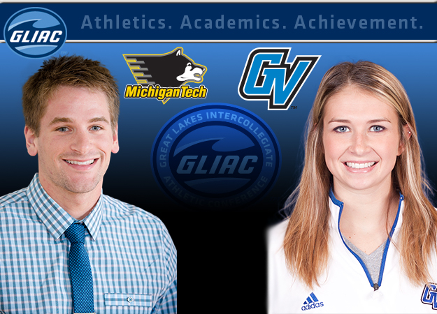 MTU's Austin Armga and GVSU's Kristen Hixson Named GLIAC Scholar-Athletes of the Year