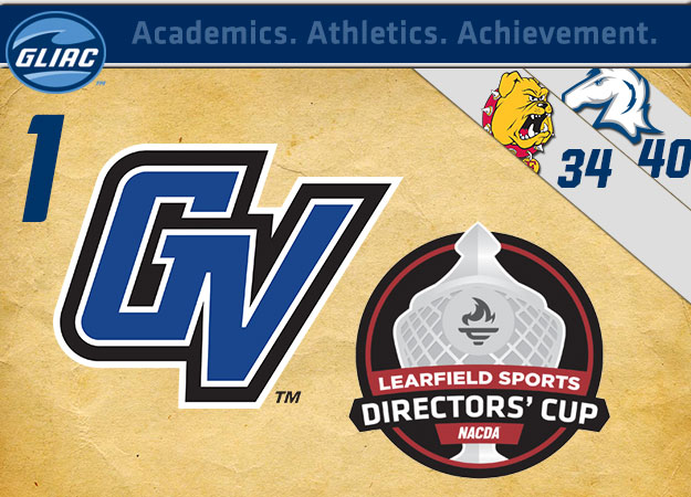 Grand Valley State Leads Fall Learfield Sports Directors' Cup Standings