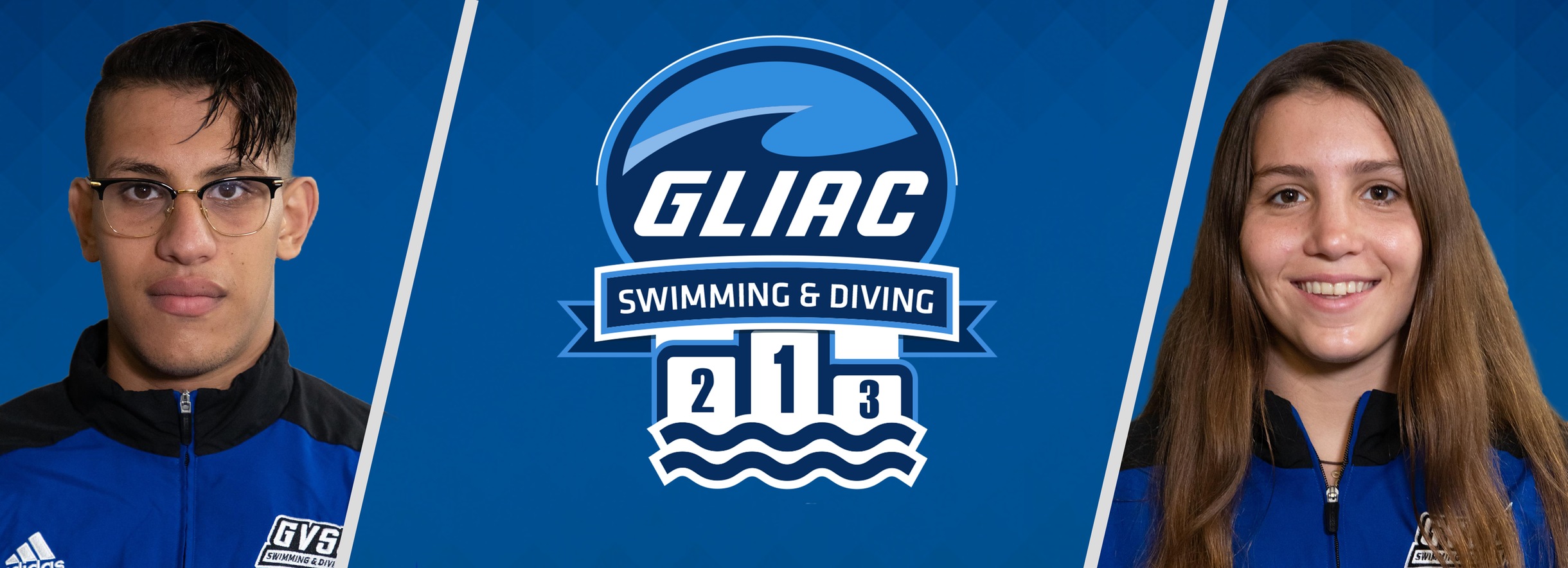 GVSU's Nabih & Shiff Sweep GLIAC Swimming Athlete of the Week Awards