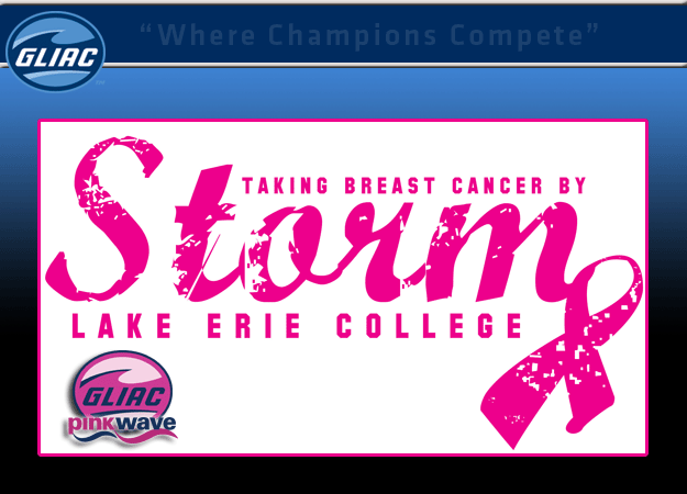 Lake Erie Athletics Teaming Up and Taking Breast Cancer by Storm in October
