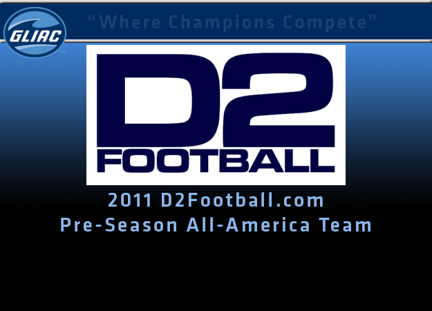 GLIAC Has Six Named to the 2011 D2Football.com Preseason All-America Team
