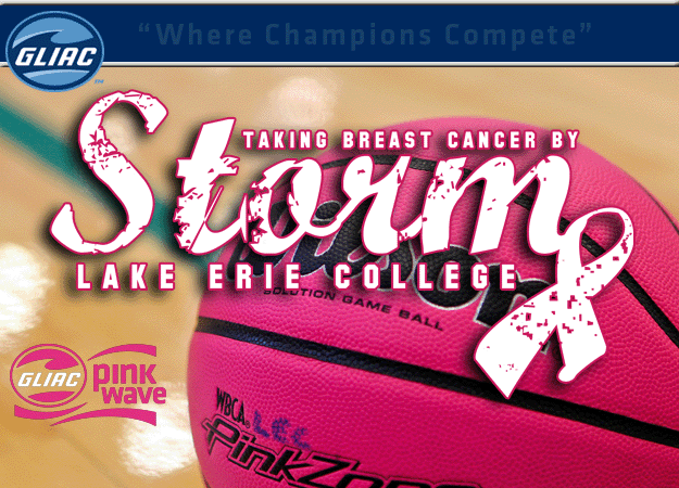 Lake Erie College Basketball Taking Breast Cancer by Storm Feb. 16-18