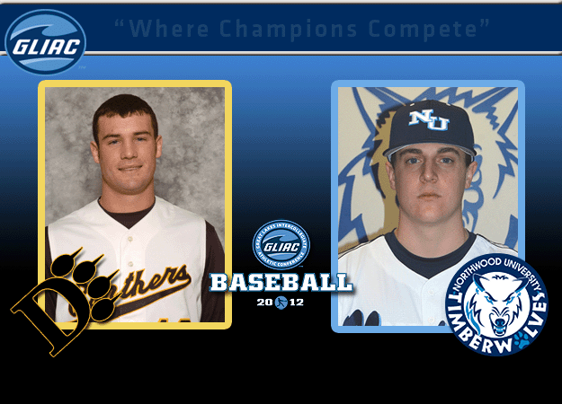 ODU's Prince and NU's Snider Chosen As GLIAC Baseball "Player of the Week" and  "Pitcher of the Week", respectively