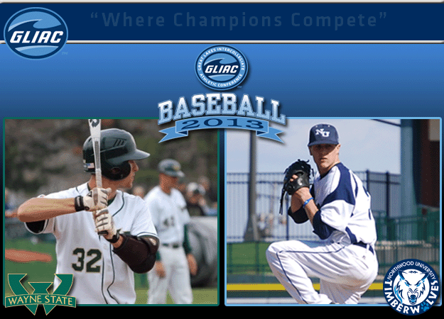 WSU's Zimmerman and NU's Snider Chosen As GLIAC Baseball "Player of the Week" and  "Pitcher of the Week", respectively