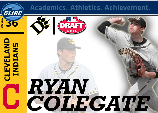 ODU's Ryan Colegate Selected In 36th Round By Cleveland Indians