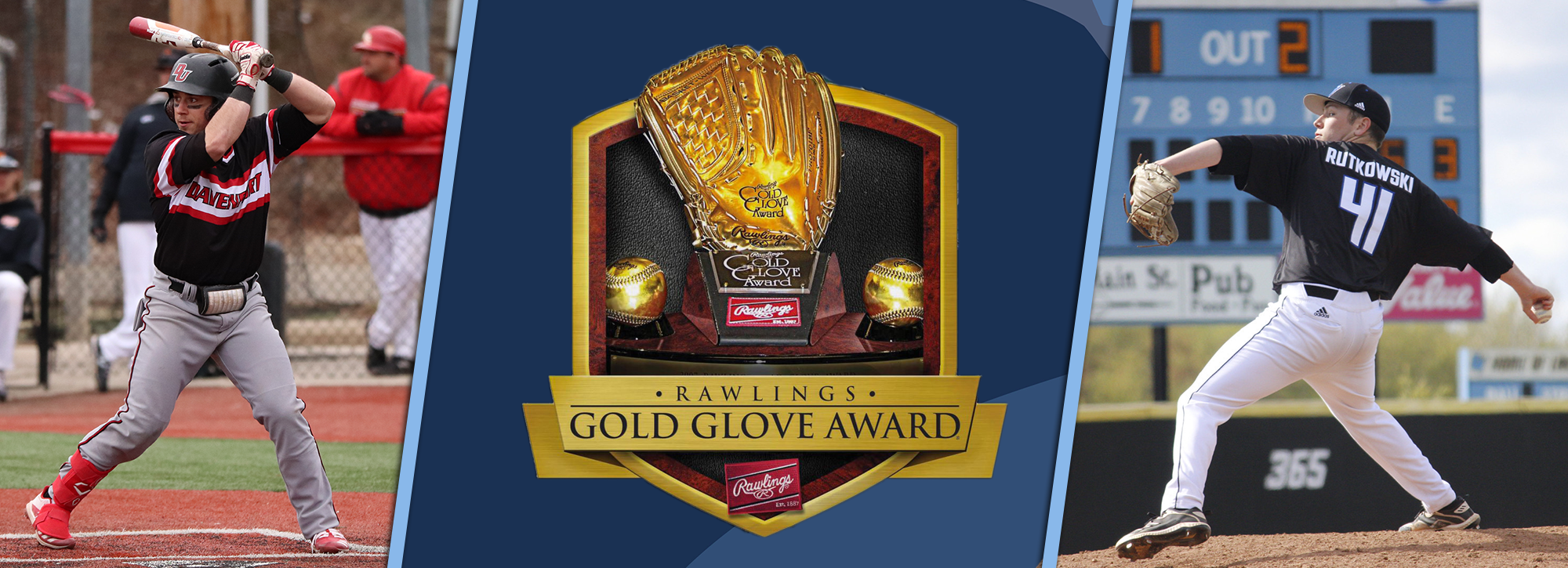 DU's Bryant, GVSU's Rutkowski Earn National Gold Glove Awards