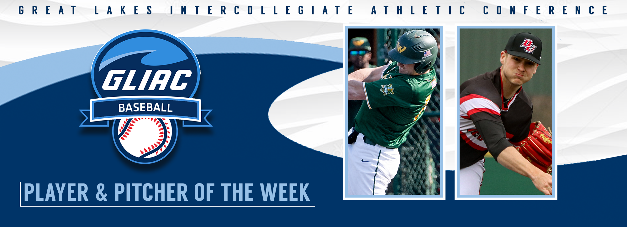 WSU's Hitzelberger and DU's Fischer honored with weekly GLIAC baseball awards