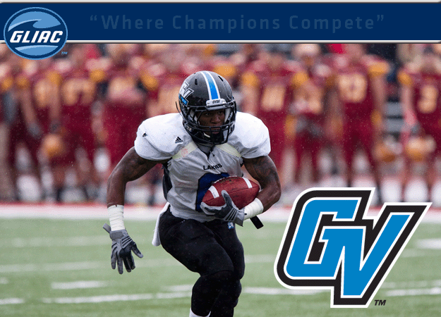 Grand Valley State's Norman Shuford Named GLIAC Football "Offensive Player of the Week"