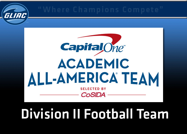 Five GLIAC Student-Athletes Named to the 2012 Capital One Academic All-America D-II Football Team