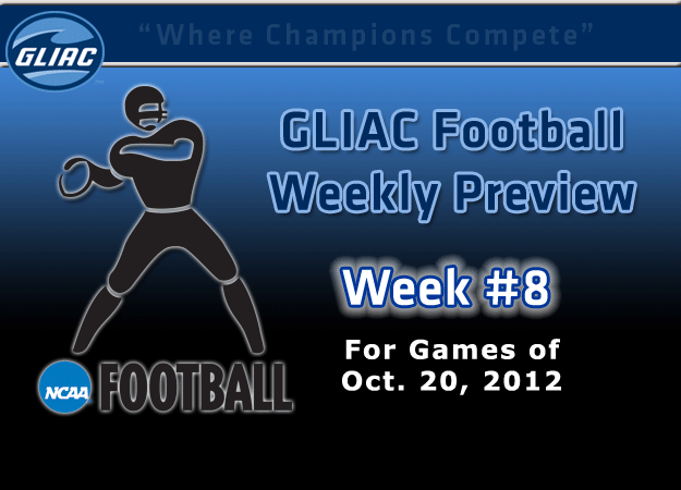 GLIAC Football Preview Notes - Week 8