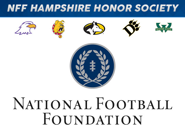 GLIAC Football Boasts 18 NFF Hampshire Honor Society Members
