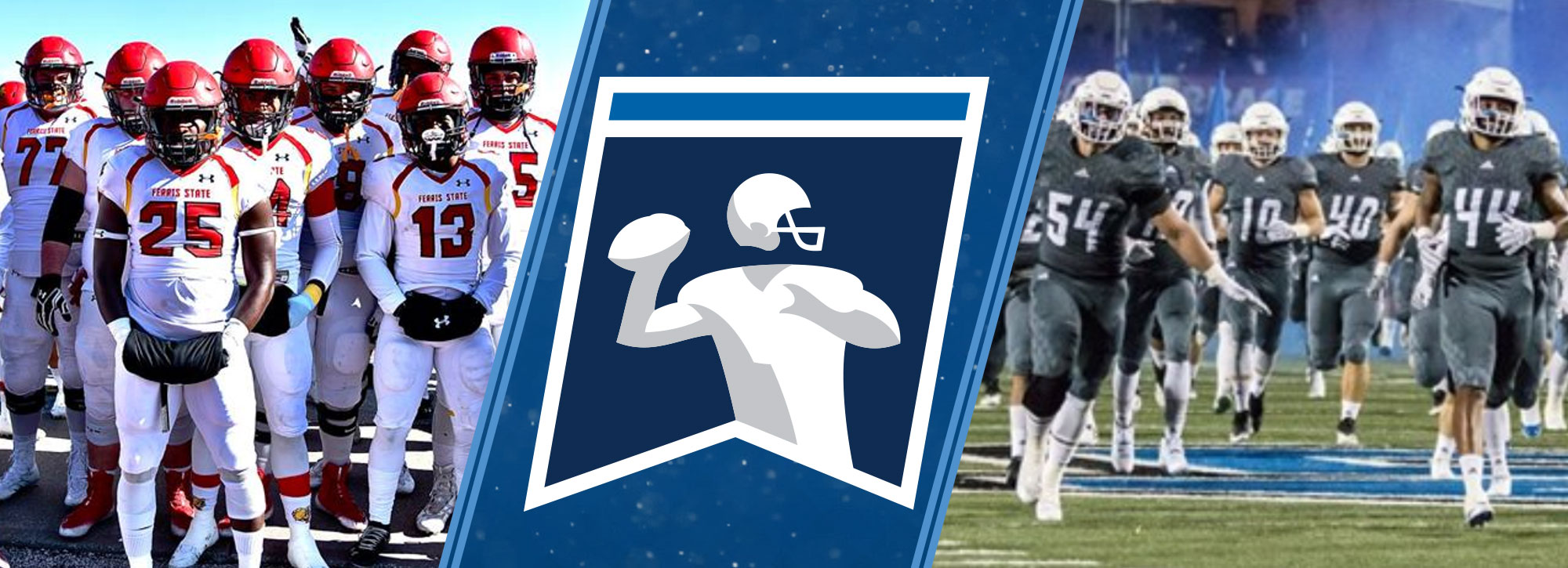 Ferris State & Grand Valley State Earn 2018 NCAA Football Championship Berths