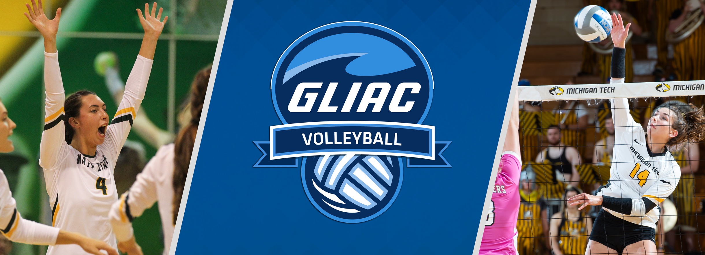 WSU's Krenz, MTU's Ghormley Earn GLIAC Volleyball Players of the Week