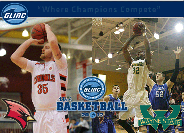 SVSU's Schaaf and WSU's Udanoh Chosen As GLIAC Men's Basketball North and South Division "Players of the Week", Respectively