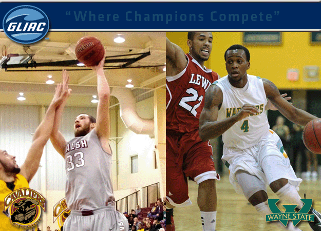 WSU's Phillips and WU's Kornowski Chosen As GLIAC Men's Basketball North and South Division "Players of the Week", Respectively