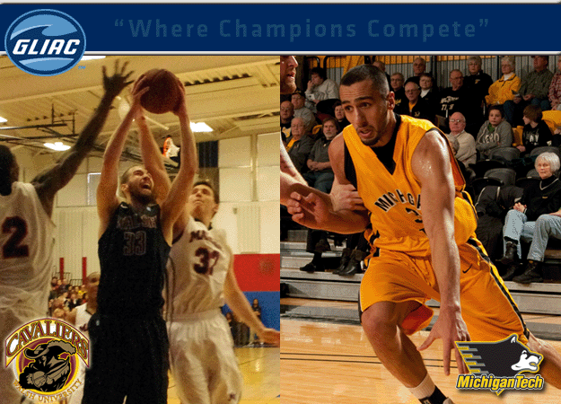 MTU's Haidar and WU's Kornowski Chosen As GLIAC Men's Basketball North and South Division "Players of the Week", Respectively