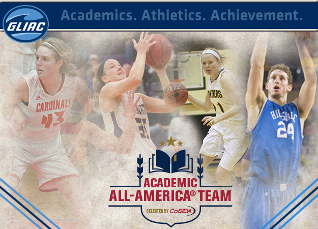 Four GLIAC Basketball Standouts Selected CoSIDA Academic All-Americans