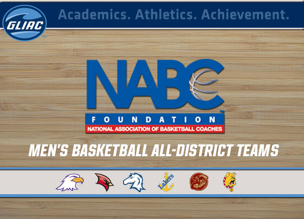 Six GLIAC Standouts Named NABC Men's Basketball All-District
