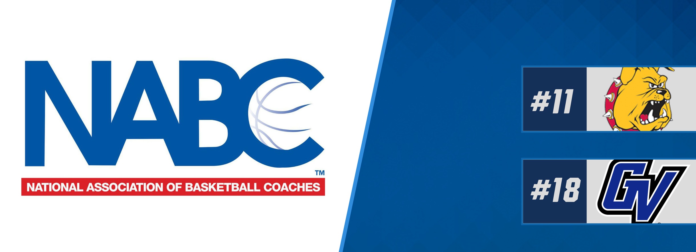 FSU 11, GVSU 18 In Latest NABC Coaches Poll