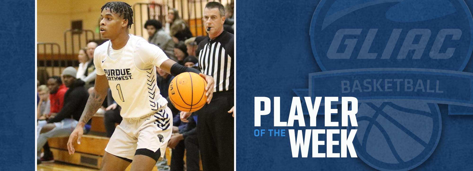 PNW's Cooper receives GLIAC Men's Basketball Player of the Week honors