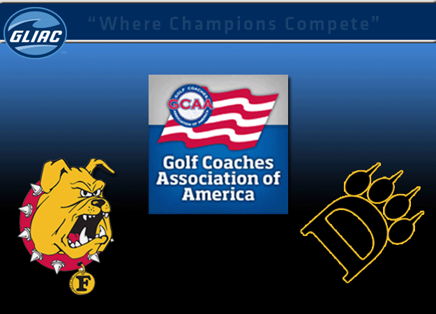 Ohio Dominican's and Ferris State's Men's Golf Teams Earn GCAA All-Academic Squad Honors