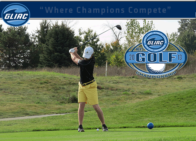 Ohio Dominican Climbs to First Place After Round 2 of the 2013 GLIAC Men's Golf Championship