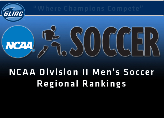 Four GLIAC Men's Soccer Teams Appear in the First NCAA Midwest Regional Rankings