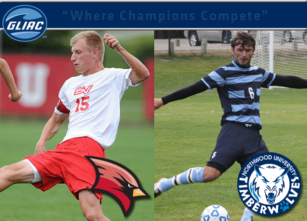 SVSU’s Zach Myers and NU’s Luke Ruff Named 2012 GLIAC Men’s Soccer “Offensive and Defensive Players of the Year,” Respectively