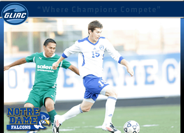 Notre Dame's Erik Beattie Named GLIAC Men's Soccer "Athlete of the Week"