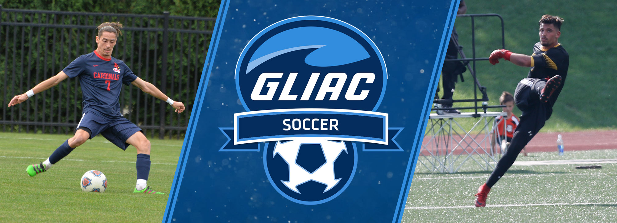 Saginaw Valley's Hamilton, Ashland's Karousos Selected GLIAC Men's Soccer Players of the Week