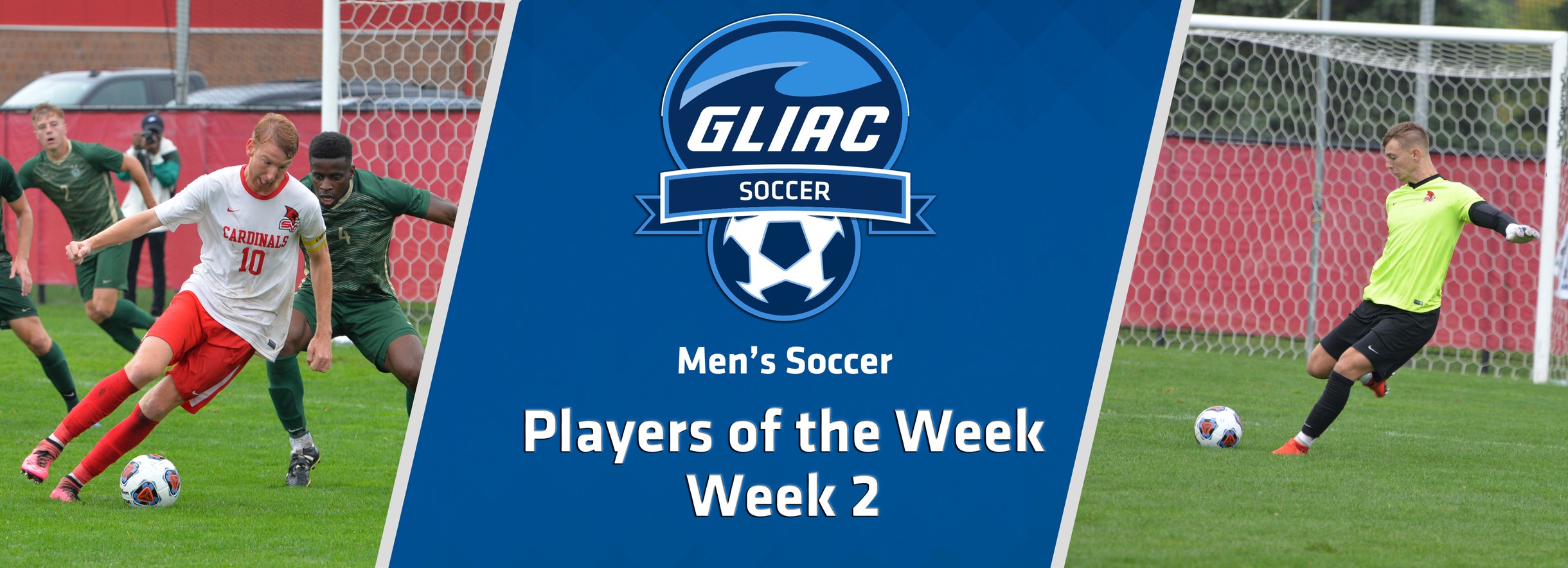 SVSU's Rutz and Maziasz Sweep GLIAC Men's Soccer Weekly Honors