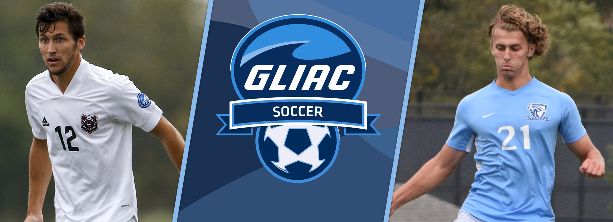 Davenport's Sikkema and Upper Iowa's Drozdowski awarded GLIAC men's soccer player of the week honors