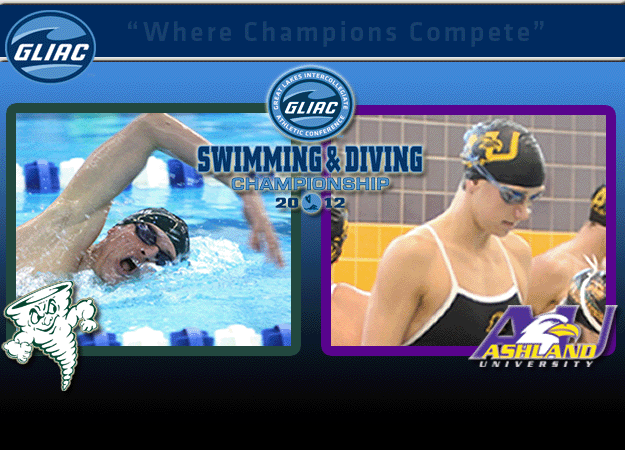 AU's Julie Widmann and LEC's Ivan Cizmar Named GLIAC Women's and Men's Swimming & Diving "Athletes of the Week," respectively