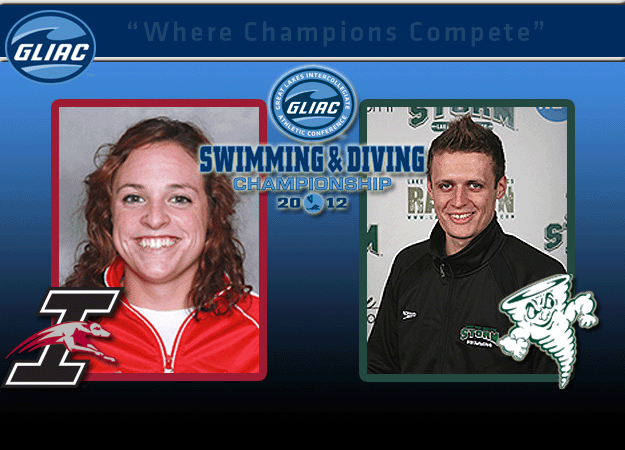 UI's Maura Donahue and LEC's Ivan Cizmar Named GLIAC Women's and Men's Swimming & Diving "Athletes of the Week," respectively