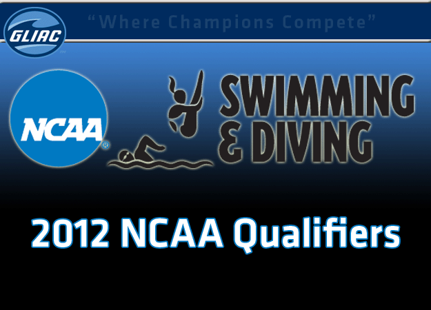 GLIAC Has Strong Representation in the 2012 NCAA D-II Swimming and Diving Championships