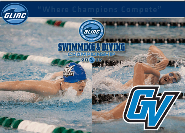 GVSU's Carly Bush and David Hayhow Named CollegeSwimming.com's  Women's and Men's "Swimmers of the Week," respectively