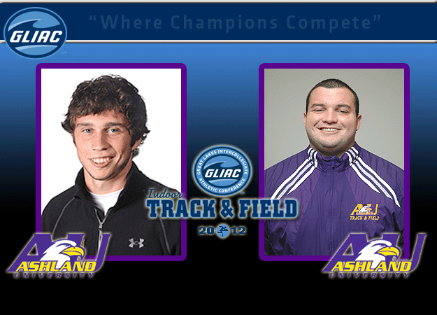 AU's Windle and Loughney Chosen As GLIAC Men's Indoor Track & Field "Athletes of the Week"