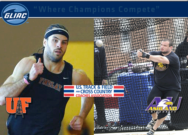 Findlay's Guagenti and Ashland's Loughney Named USTFCCCA Midwest Region "Athletes of the Year"