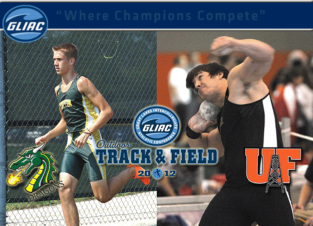Tiffin's Fisher and Findlay's Vicars Chosen As GLIAC Men's Outdoor Track & Field "Athletes of the Week"