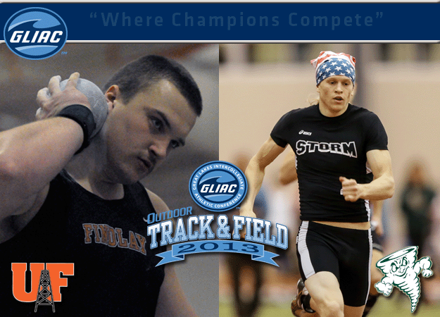 Lake Erie's Snyder and Findlay's Miller Chosen As GLIAC Men's Outdoor Track & Field "Athletes of the Week"