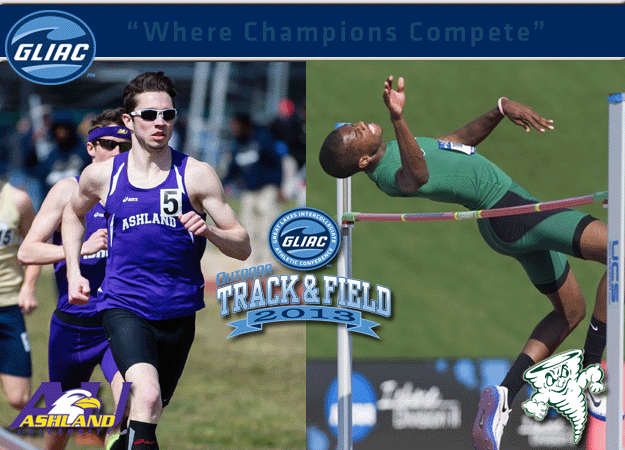 Ashland's Windle and LEC's Dudley Chosen As GLIAC Men's Outdoor Track & Field "Athletes of the Week"