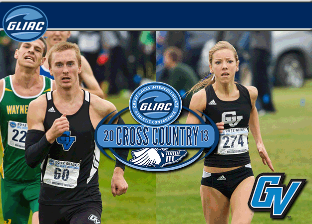 Grand Valley State's Alan Peterson and Jessica Janecke Chosen As GLIAC Men's & Women's Cross Country "Runners of the Week", Respectively