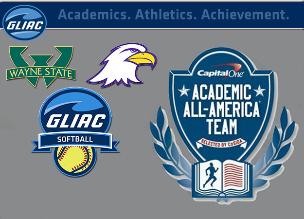 Three GLIAC Softball Student-Athletes Named CoSIDA Academic All-District