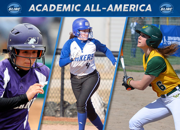 Three GLIAC Softball Standouts Garner CoSIDA Academic All-America® Honors