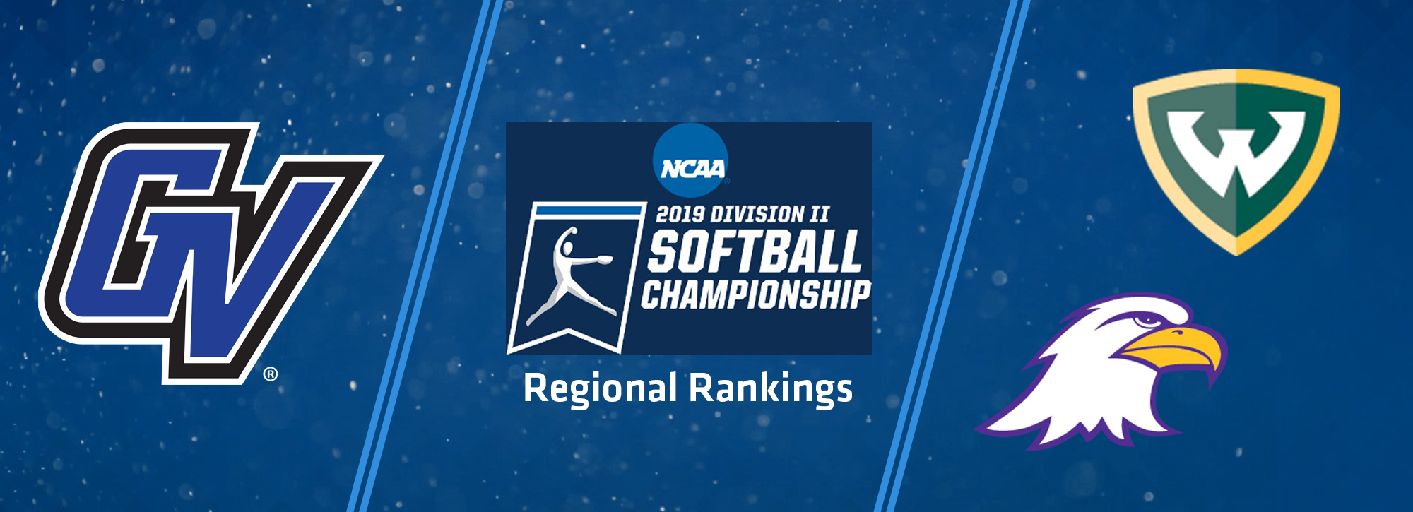 GVSU softball leads Midwest Region; Warriors and Eagles are also ranked