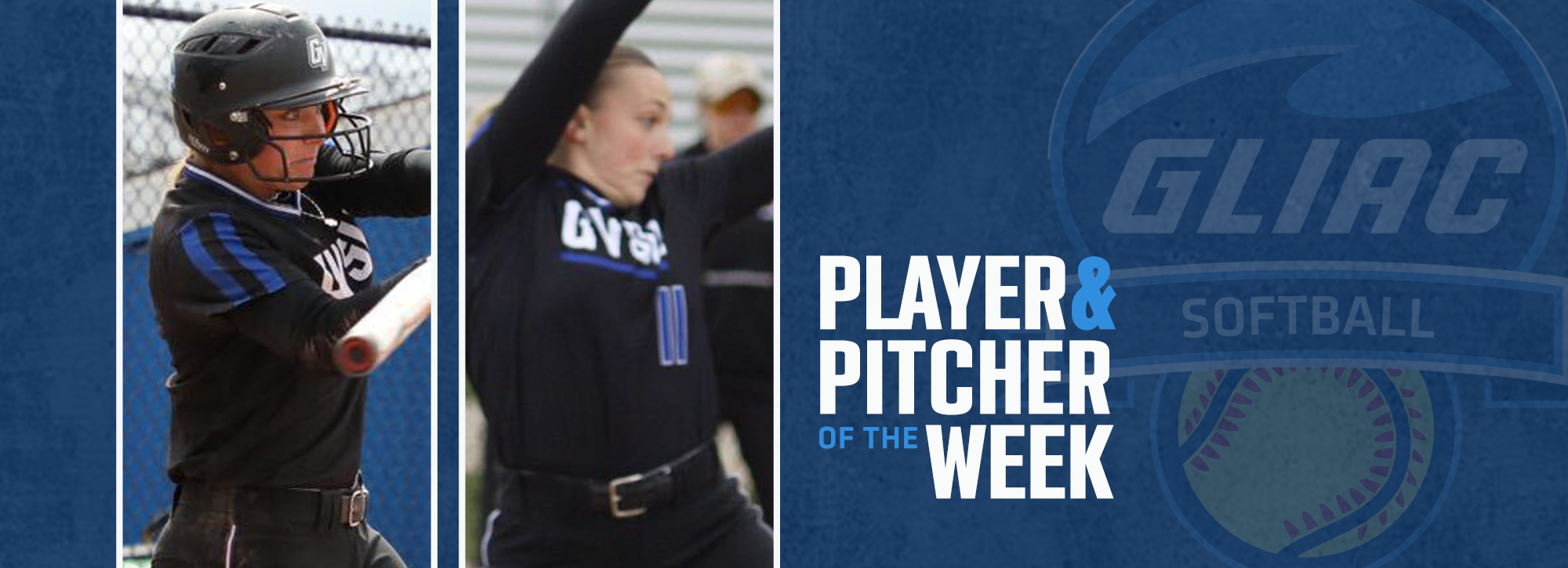 GVSU's Goble and Beatus selected for GLIAC weekly softball honors