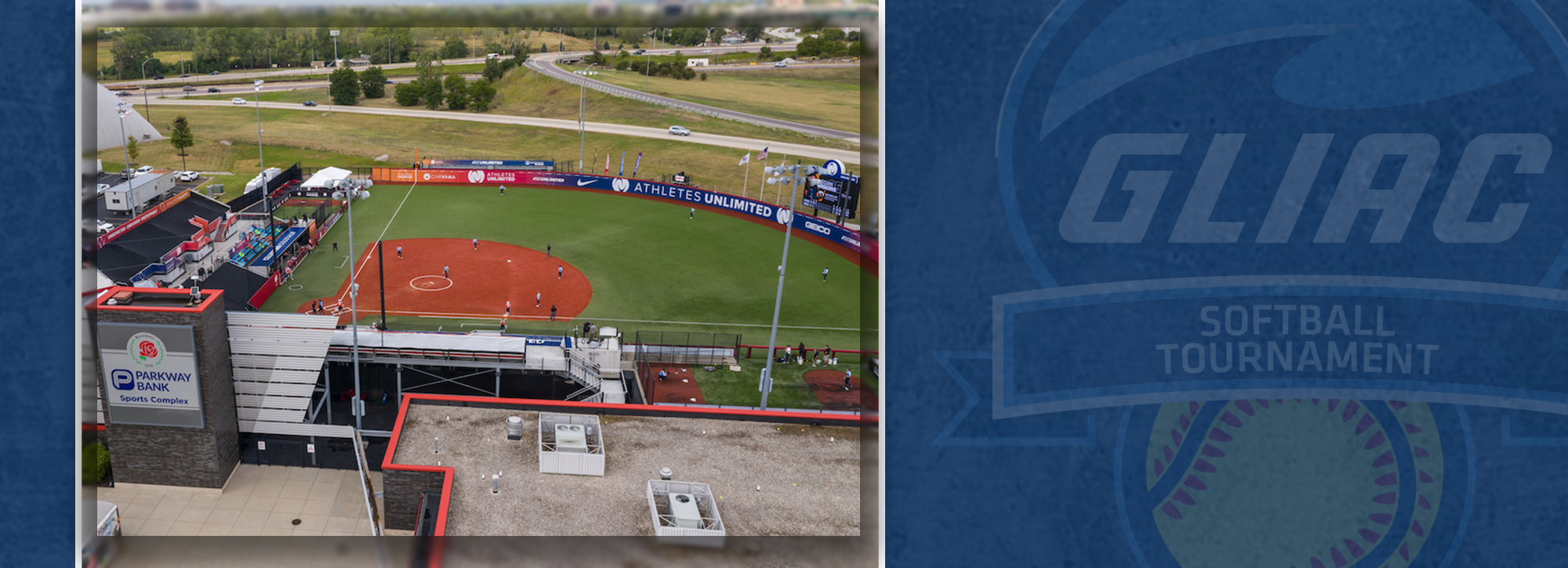 2023 GLIAC Softball Tournament to be held at The Stadium at the Parkway Bank Sports Complex