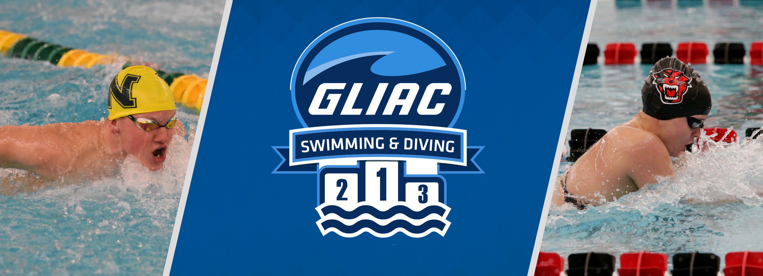 NMU's Zach & DU's Wallis Claim GLIAC Swimming Athlete of the Week Awards