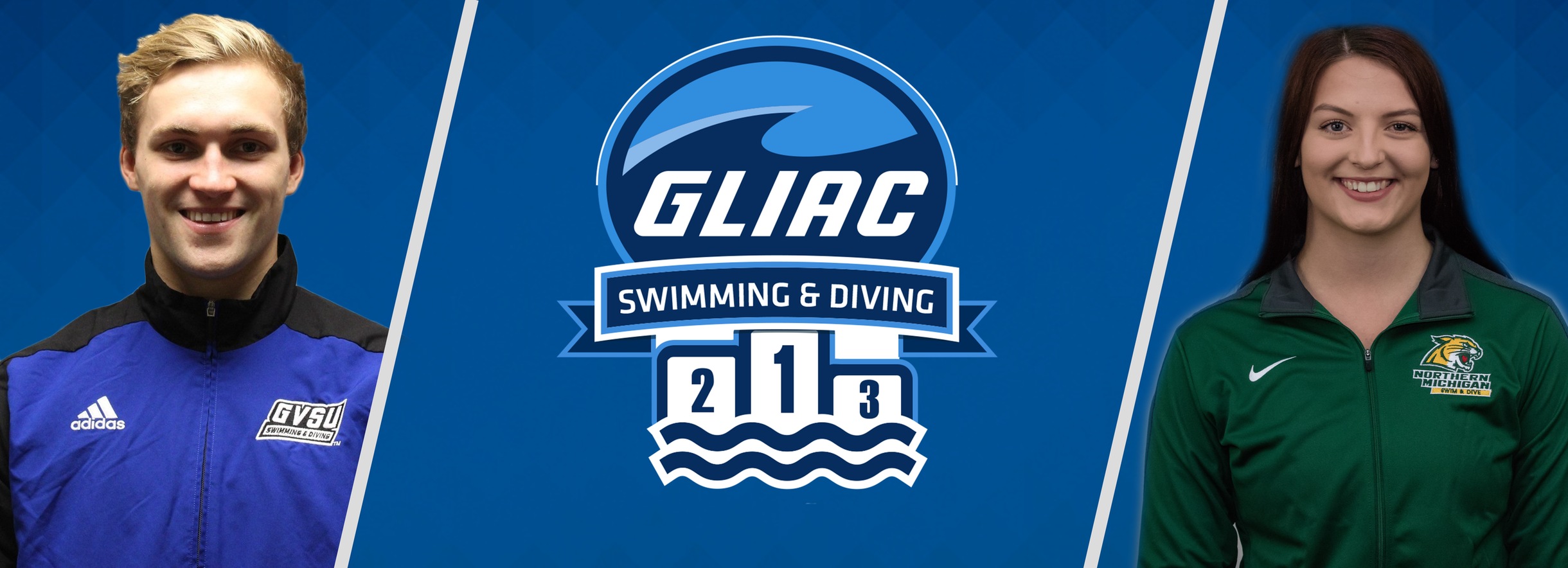 GVSU's Shalamon, NMU's Helm Claim GLIAC Swimming Weekly Honors