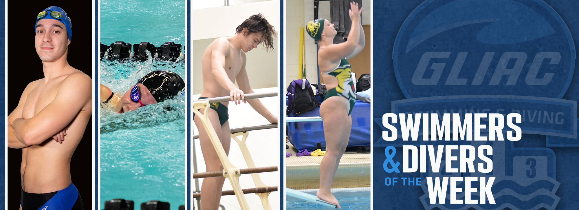 GLIAC honors men's and women's swimmers and divers of the week